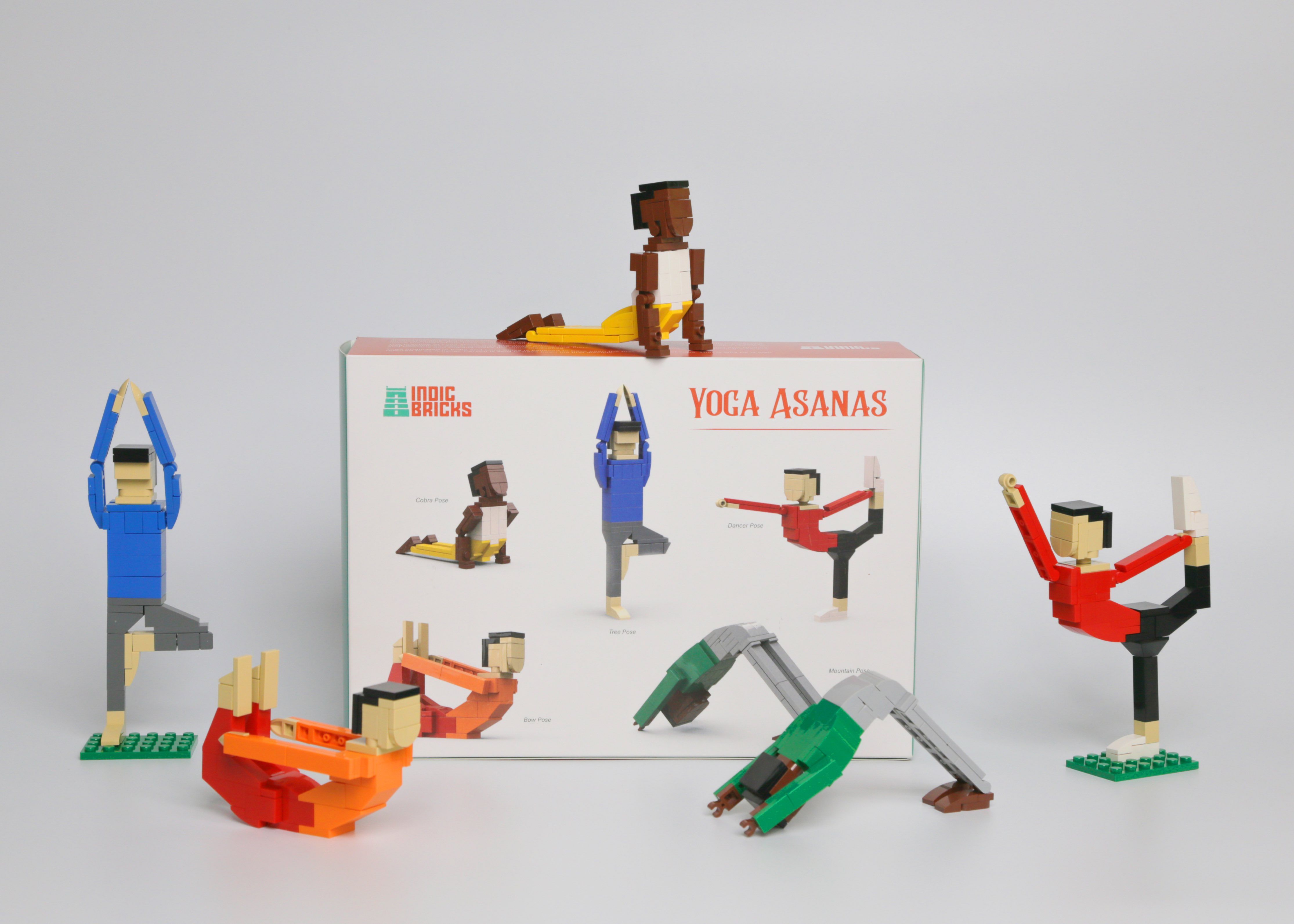 DIY Yoga asanas Building blocks set image 1