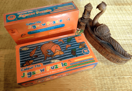 Jigsaw Puzzle-Painting Kit image 1