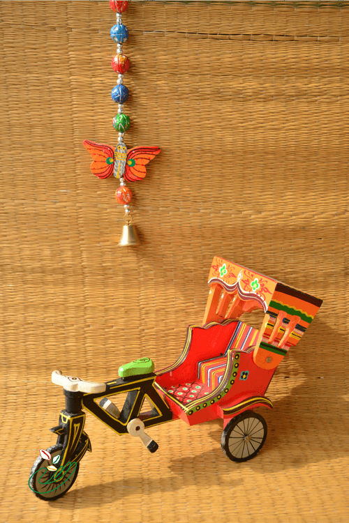 Cycle rickshaw toy image 1
