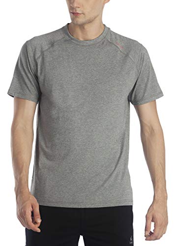 Lavos Men's Anti Microbial Bamboo and Cotton Round Neck Tee Shirt image 1