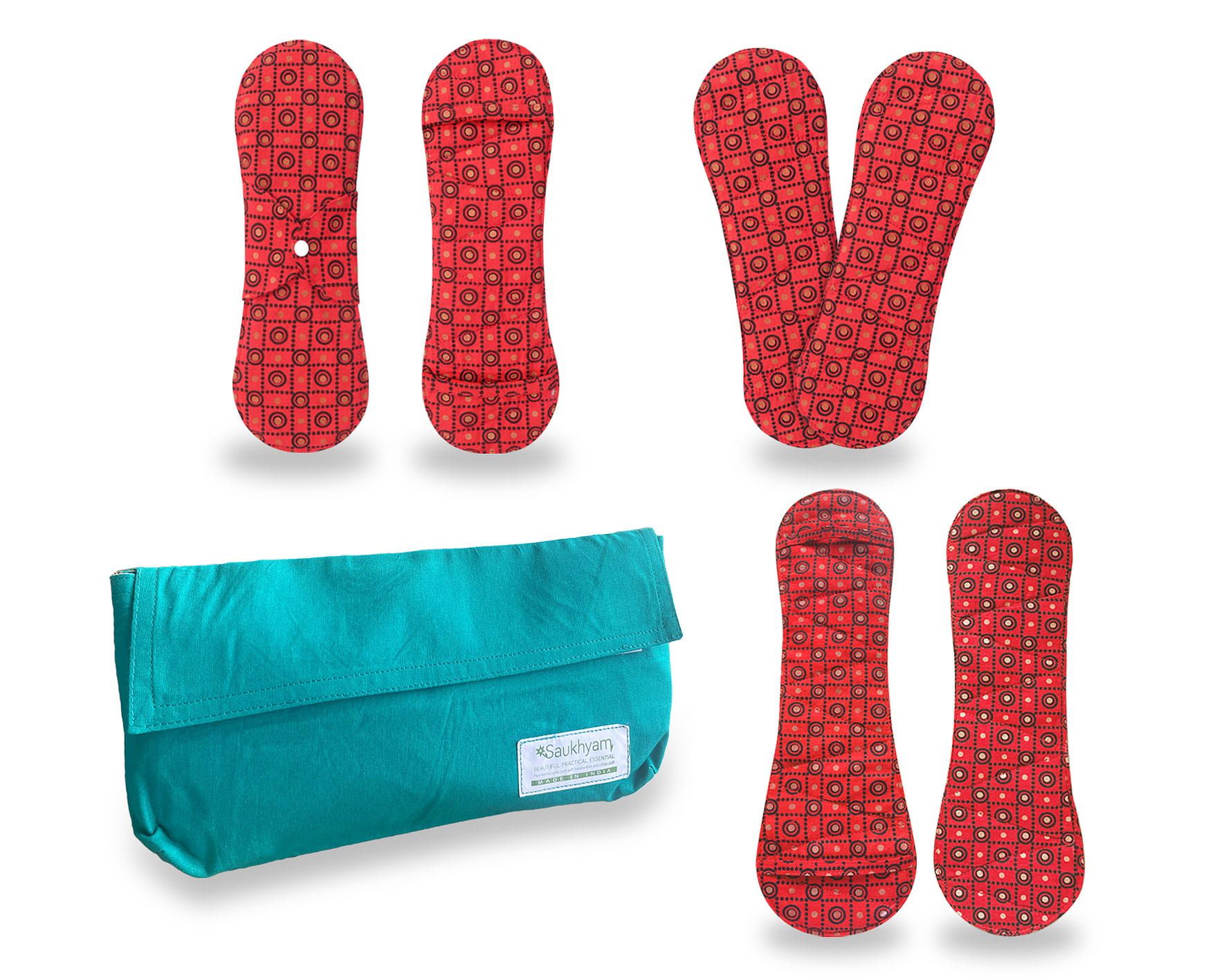 Saukhyam Value Pack | Washable Sanitary Pads image 1