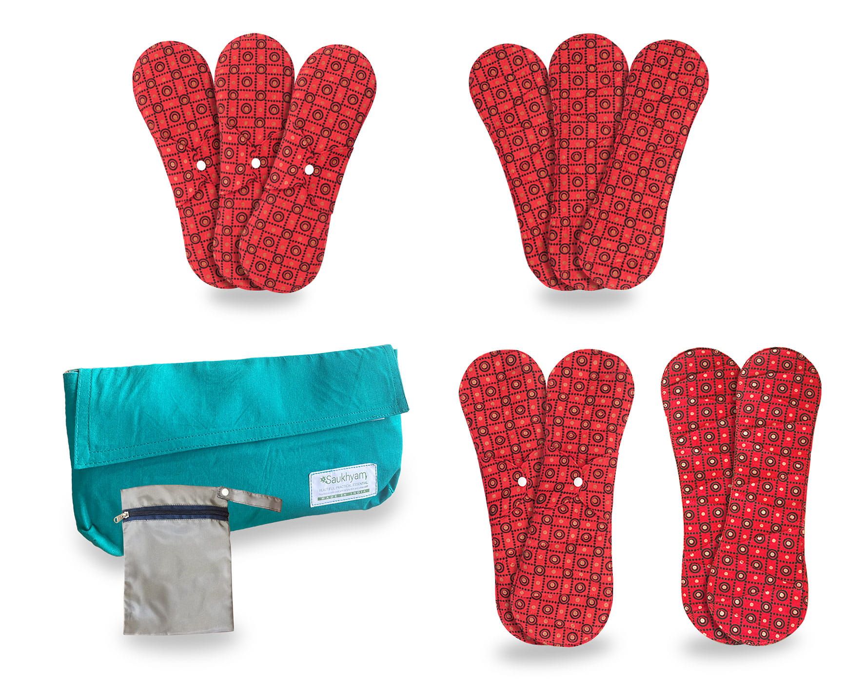 Saukhyam Super Pack | Washable Pads For Periods image 1