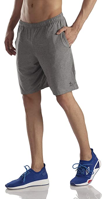 Lavos Men's Shorts Athleisure Sports with Pockets | Bamboo Cotton Anti Microbial 4-Way Stretchable image 1