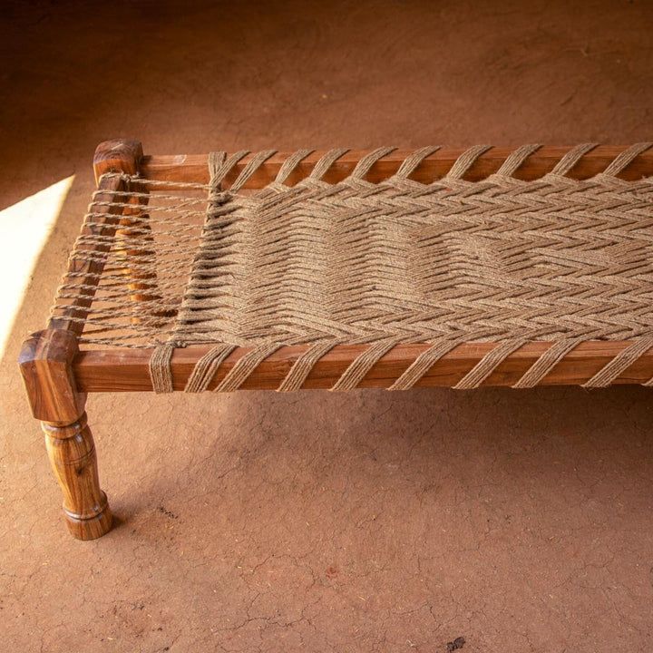 Afternoon Natural Jute Charpoy image 1