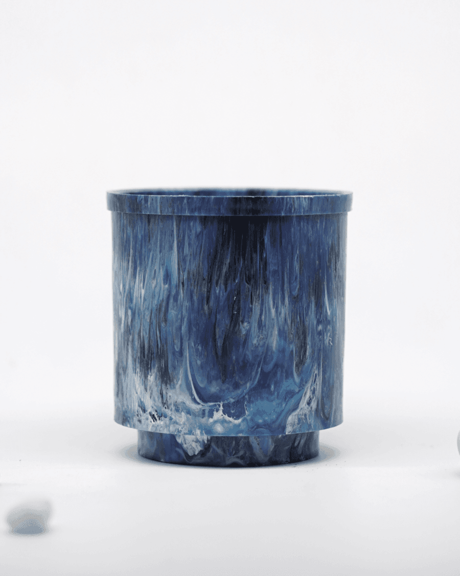 Eco-Planter I Luxury Blue I Recycled image 1